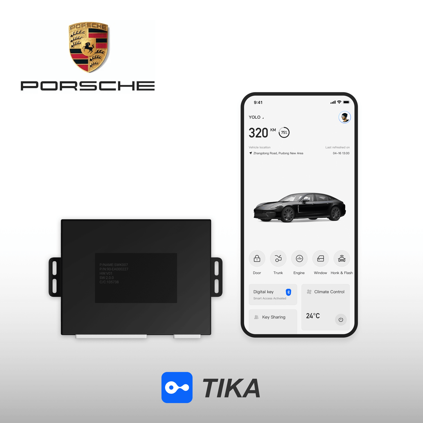 PORSCHE DIGITAL KEY